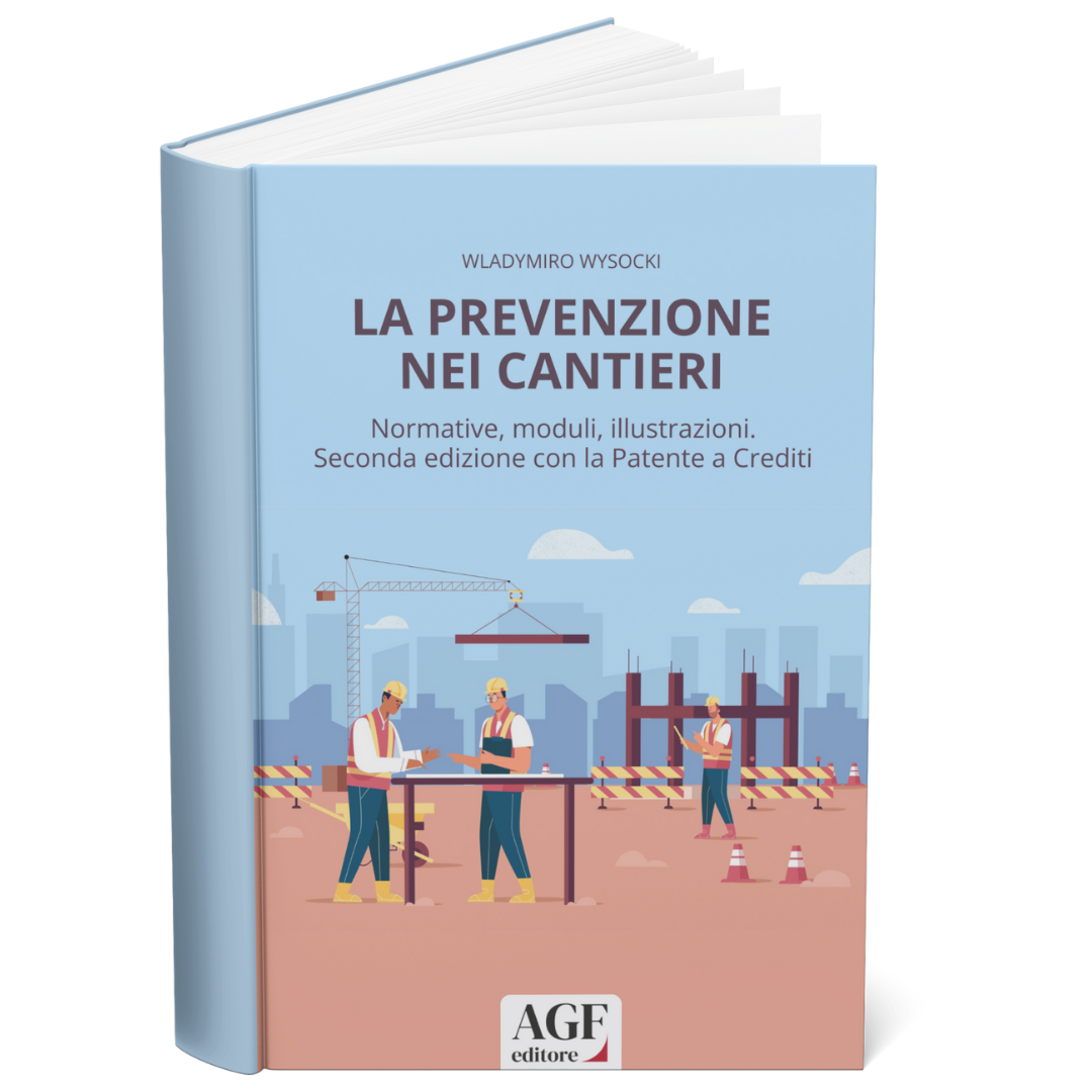 Copertina del libro La Prevenzione nei cantieri.Normative, moduli, illustrazioni. 2 edizione