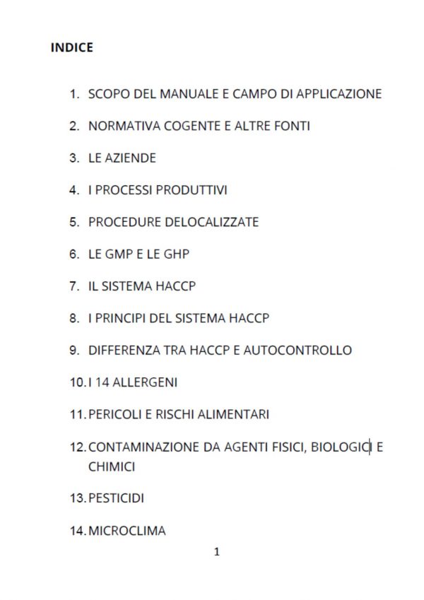 HACCP - immagine 2