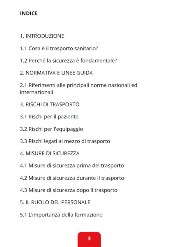 SICUREZZA NEL TRASPORTO SANITARIO - immagine 2