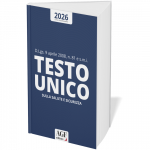 Copertina del Testo Unico sulla sicurezza sul lavoro